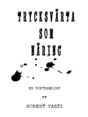 cover image of Trycksvärta som näring